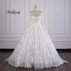 Beautiful Wedding Dress Off Shoulder Bridal Gown