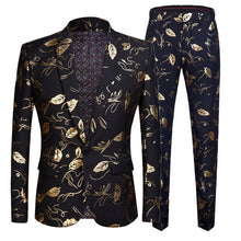 Men Designer Velvet Sequins Suit