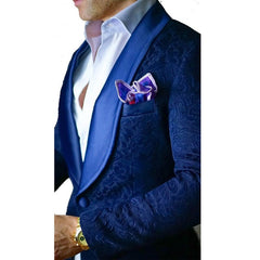 Fashion Slim Fit Groom Tuxedos