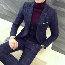 Fashion Boutique Wool Casual Groom Suit
