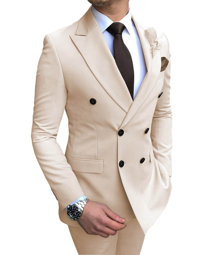Slim Fit Casual Royal Blue Tuxedos