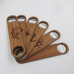 Wooden Bear Bottle Opener