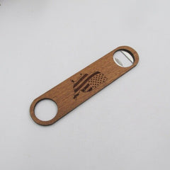 Wooden Bear Bottle Opener