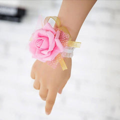 Artificial Bride Hand Flower