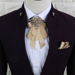 Fashion Men Big Ribbon Bowknot