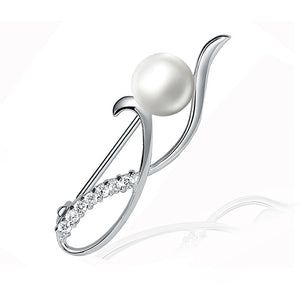 Freshwater Pearl Cassical Brooch
